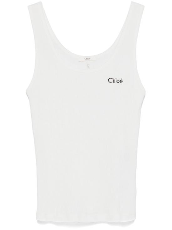 CHLOE Women Tops CH25SJH12180 101 White