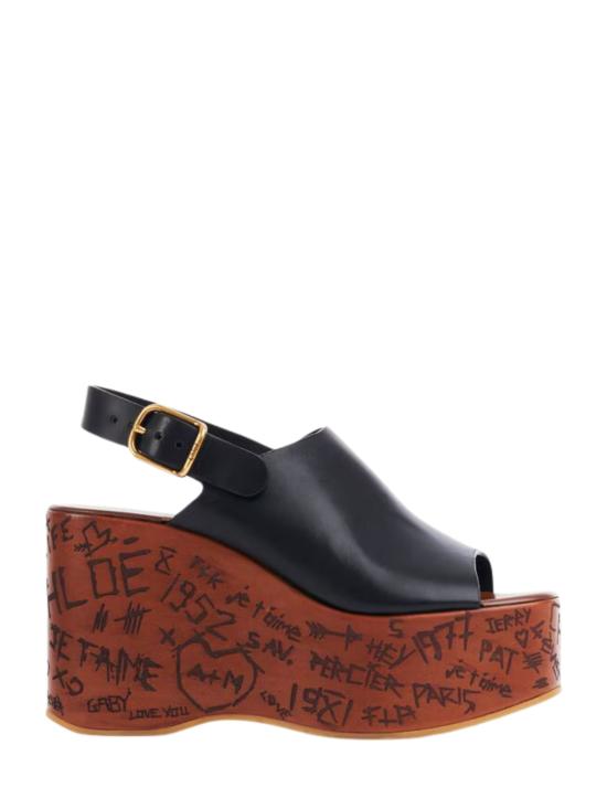 CHLOE Women Sandals CHC25U10GLU 001 Black