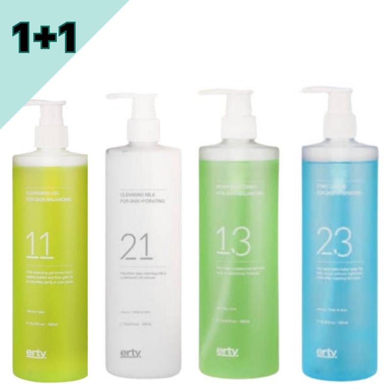 [韓国純正化粧品]11-クレンジングジェル13-ニキビトナー21-クレンジングミルク23-水分トナー各480ml,4製品のうち2製品選択シートマスクギフト贈呈韓国人気化粧品サロン使用製品