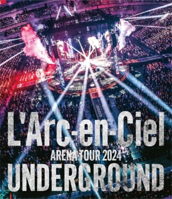 LArc-en-Ciel ARENA TOUR 2024 UNDERGROUND BD盤 Blu-ray+ライヴ音源CD2枚組+カラーブックレット 12P 新品未開封