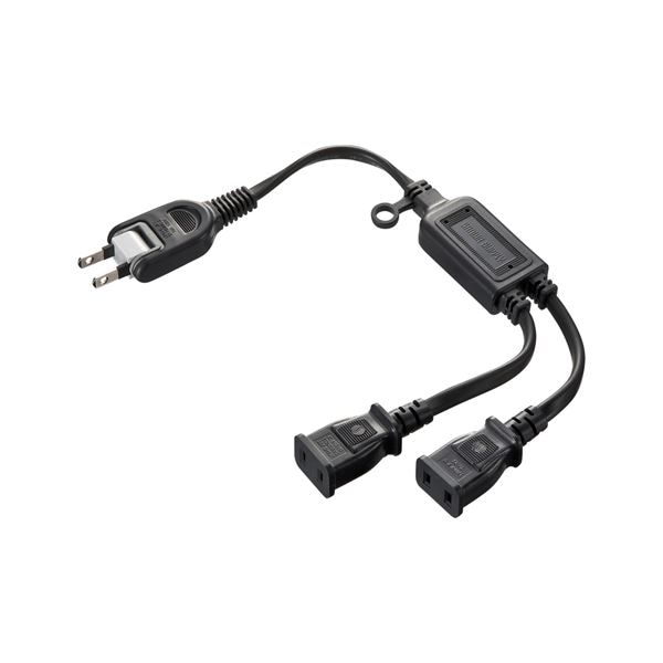 (5個セット) サンワサプライ ACアダプタ専用電源延長コード TAP-EX2BKNX5