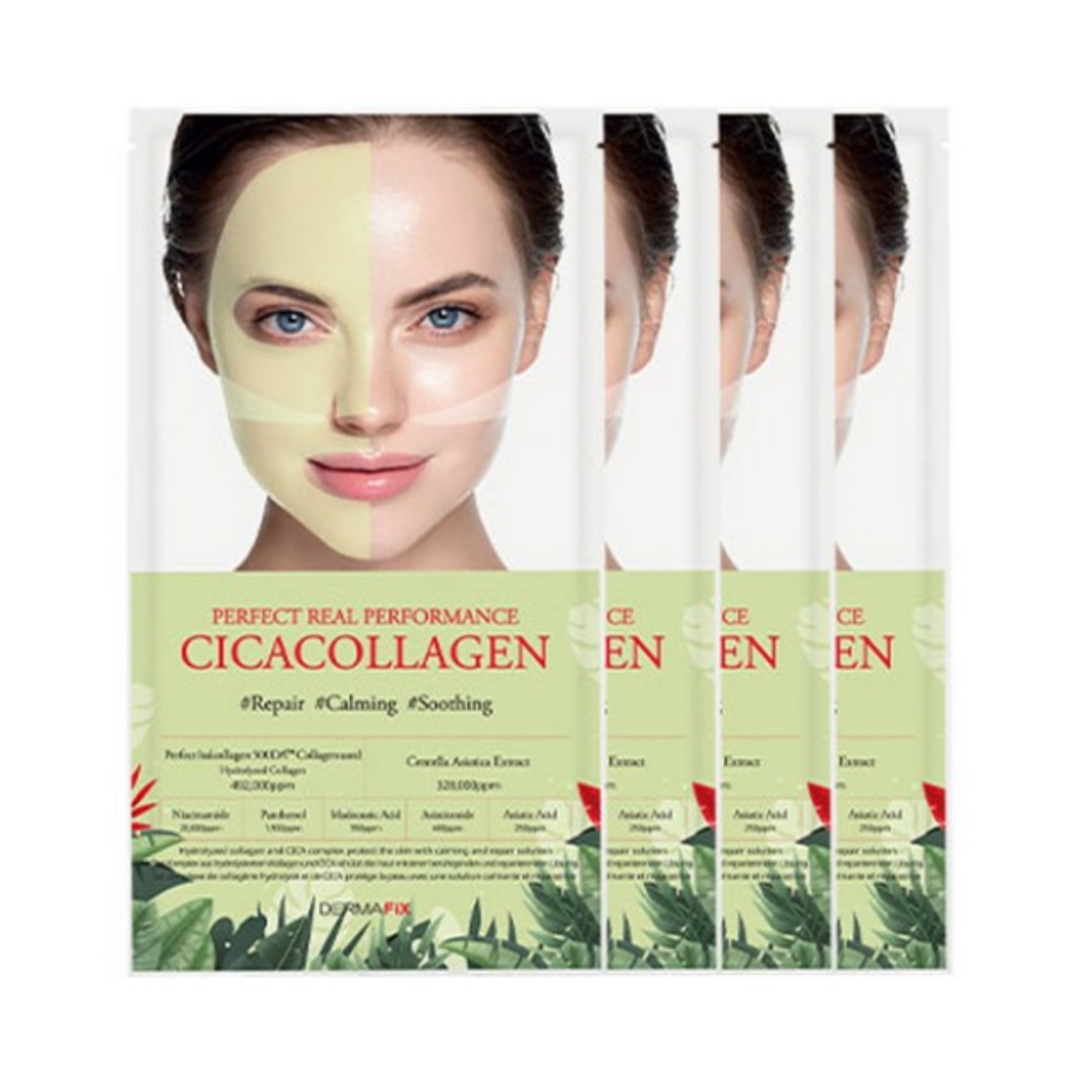 パーフェクトリアルパフォーマンス シカコラーゲン マスクパック 4個