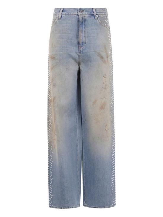GOLDEN GOOSE Women Denim Pants GWP02079 P00207650491 Clear Blue