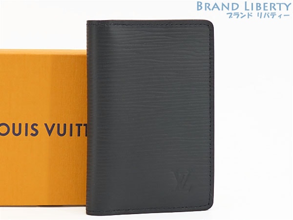 新古品ルイヴィトンエピオーガナイザードゥポッシュカードケースパスケース名刺入れノワールブラックM60642