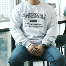 WTD 1889 刺繍ポイントスウェットシャツ