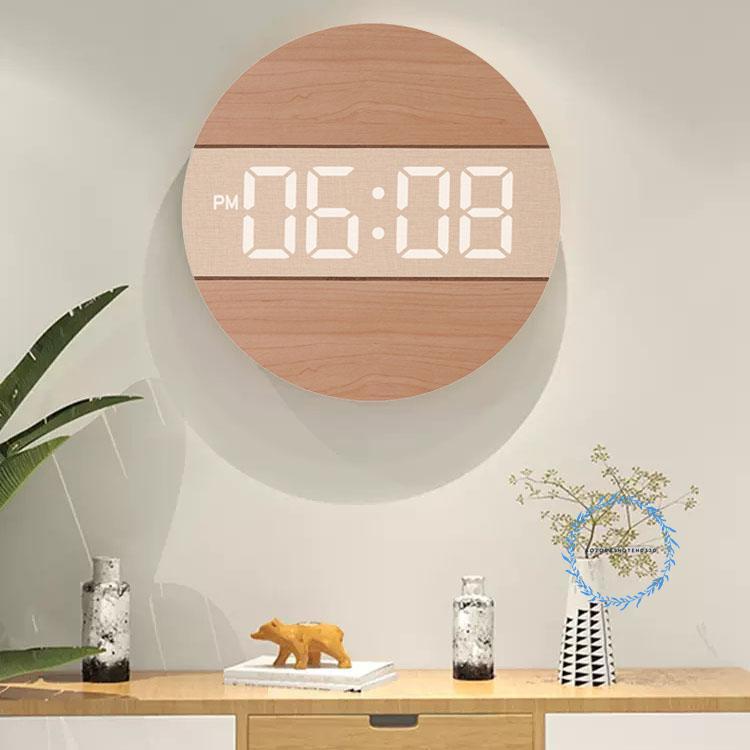 掛け時計 壁掛け時計 デジタル時計 LED 大型 壁掛け 大数字 発光 クロック 静音 スマートおしゃれ レトロ シンプル 北欧風 ホーム装飾新作 4,983円