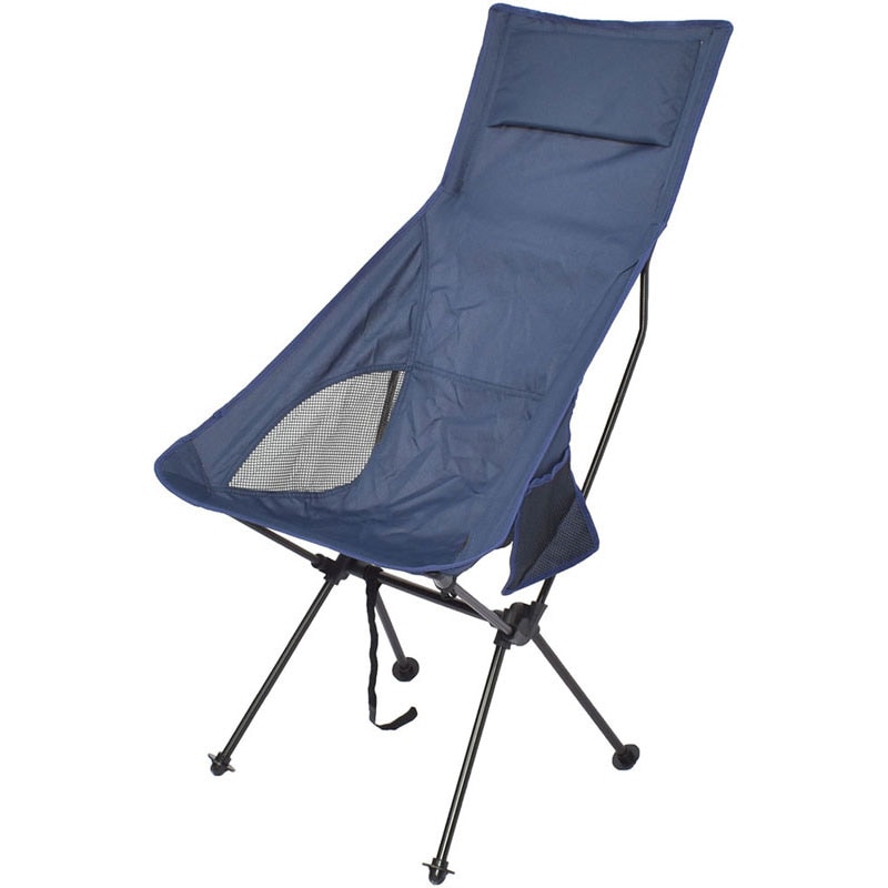 【ロット販売：入り数6】 peace park(ピースパーク) PORTABLE ALUMI CHAIR HIGH アウトドア イス (pp0535nv)