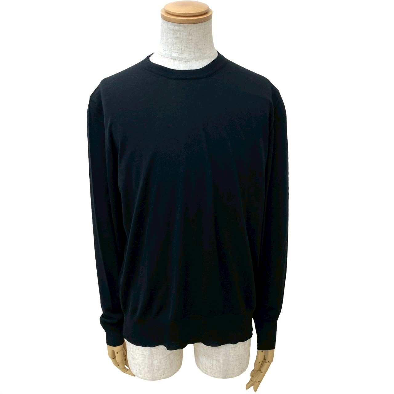 ニット ウール ブラック 66444