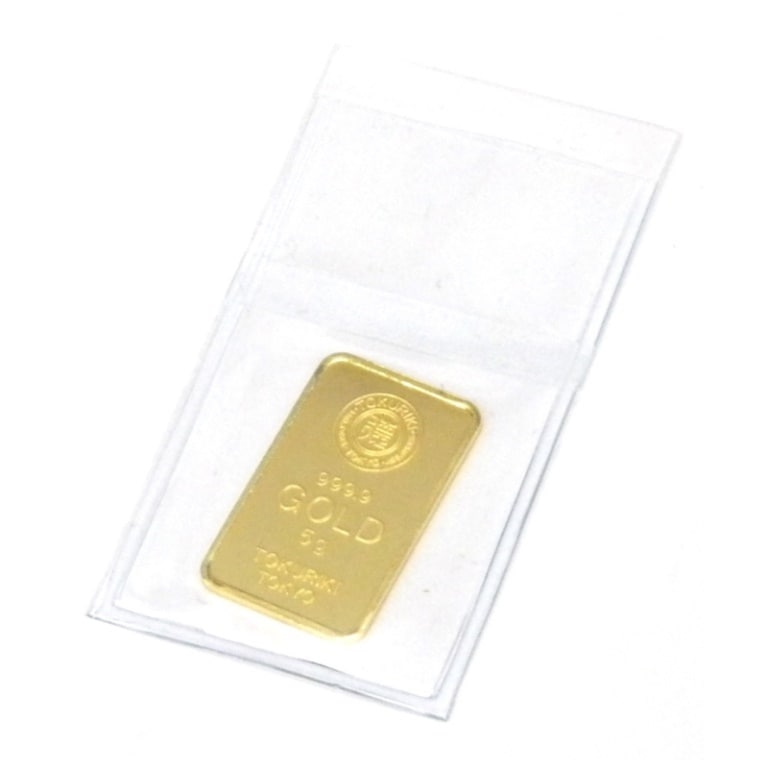 徳力本店 純金 ｲﾝｺﾞｯﾄ ｺﾞｰﾙﾄﾞﾊﾞｰ 24金 /ｺﾞｰﾙﾄﾞ/K24 5ｇ(45567)