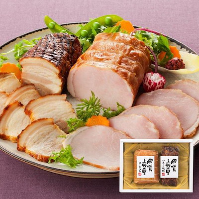 焼豚 ロースハム 伊賀上野の里 つるしバラ焼豚 詰合...のサムネイル
