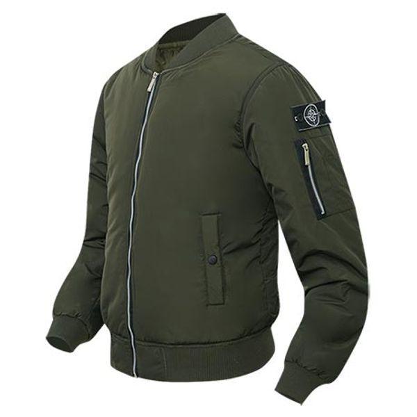 ベーシックワッペン冬航空パディングジャンパー軽量冬ジャンパー_P408766902