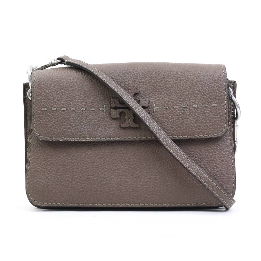 トリーバーチ Tory Burch ショルダーバッグ レザー ブラウン レディース 56223k