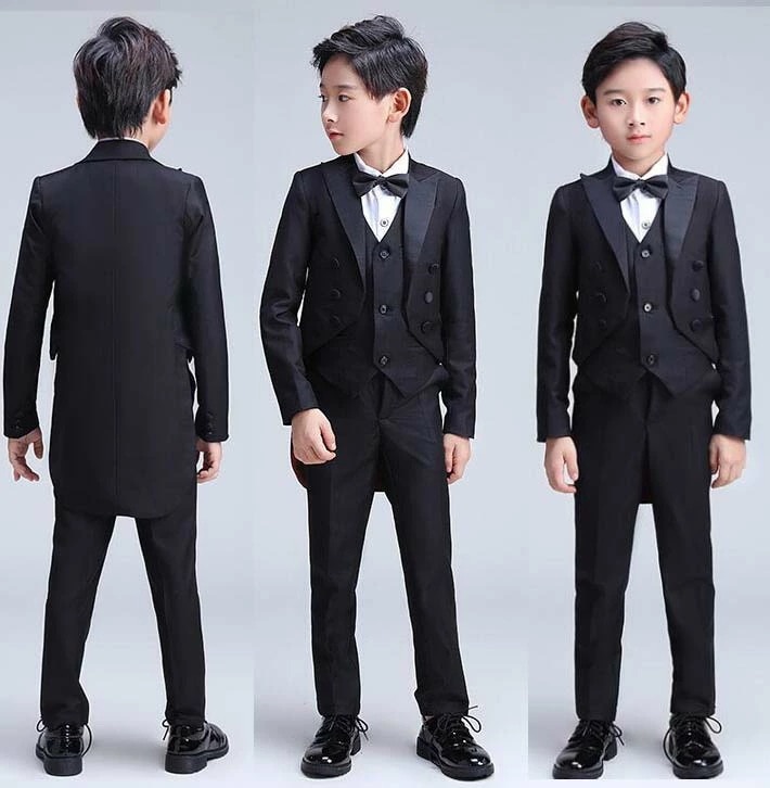 【最安値挑戦】フォーマルスーツ 子供スーツ 男の子スーツ 長袖 入学式スーツ 子供用 スーツ 演出服 卒業式スーツ スーツセット 折襟 キッズスーツ 子供服 上下セット 初節句 お宮参り七五三