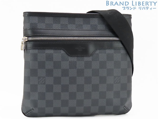 未使用ルイヴィトンダミエグラフィットトマス斜め掛けショルダーバッグメッセンジャーバッグサコッシュブラックN58028