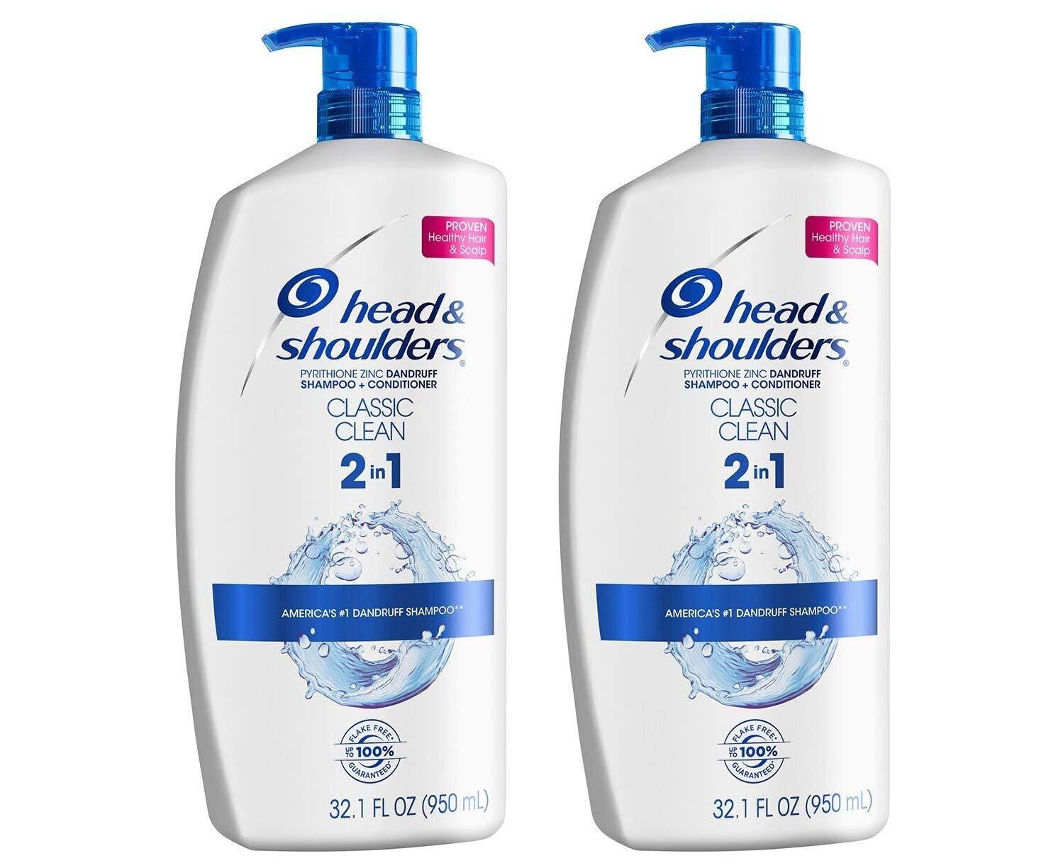 Head and Shoulders Shampoo and Conditioner 2 in 1,