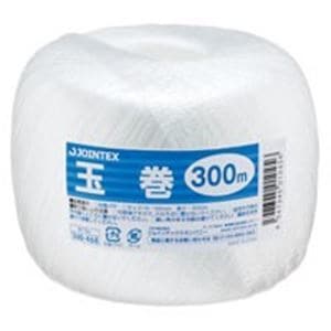 （業務用20セット）ジョインテックス ひも 玉巻300m白 B174J