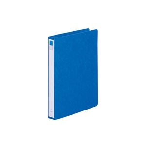 (業務用10セット) LIHITLAB ツイストリング式ファイル (A4/2穴) タテ型 F803UN-5 藍