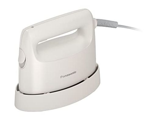 パナソニック 衣類スチーマー パワフルスチーム コンパクト 軽量 プレスもできる2WAY 脱臭 除菌 アイボリー NI-FS430-C 7,966円