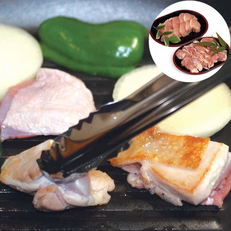 熊本 大阿蘇どり 焼肉 C もも350g ムネ350g 離島は配送不可 770141 お歳暮 お中元 お土産 ご進物 ギフト 贈り物に最適