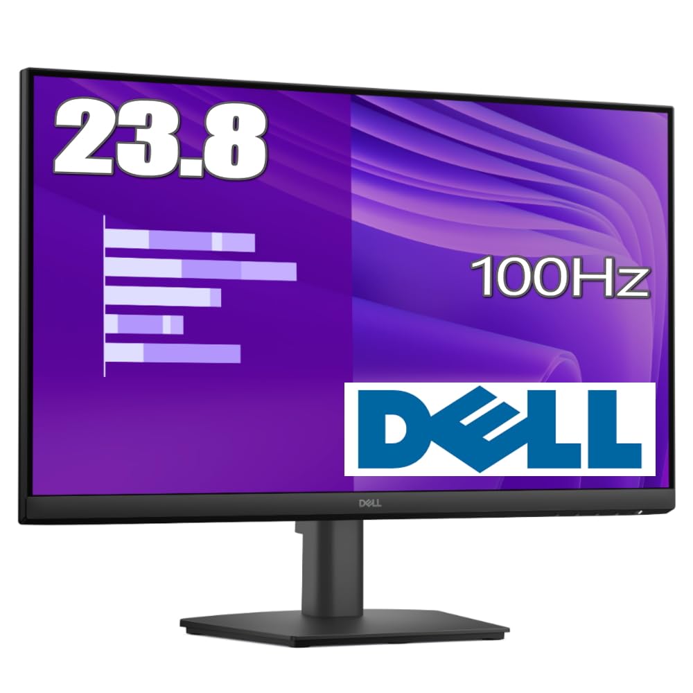 デル Dell Pro 24 E2425HM 24インチ(23.8インチ) Full HD IPS モニター 100Hz 1920×1080 HDMI/DisplayPort/VGA ブラック HDM