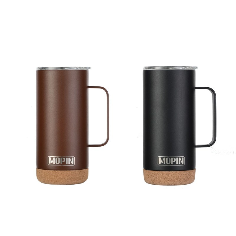 モフィンディンプルスタンマグタンブラー2本セット保冷保温473ml /ブラック+コーヒー