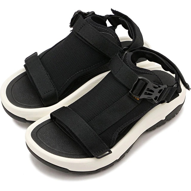 レディース ハリケーン アンプソール ボルト [1155030-BKWH] W HURRICANE AMPSOLE VOLT 靴 厚底 スポーツサンダル BLACK/WHITE
