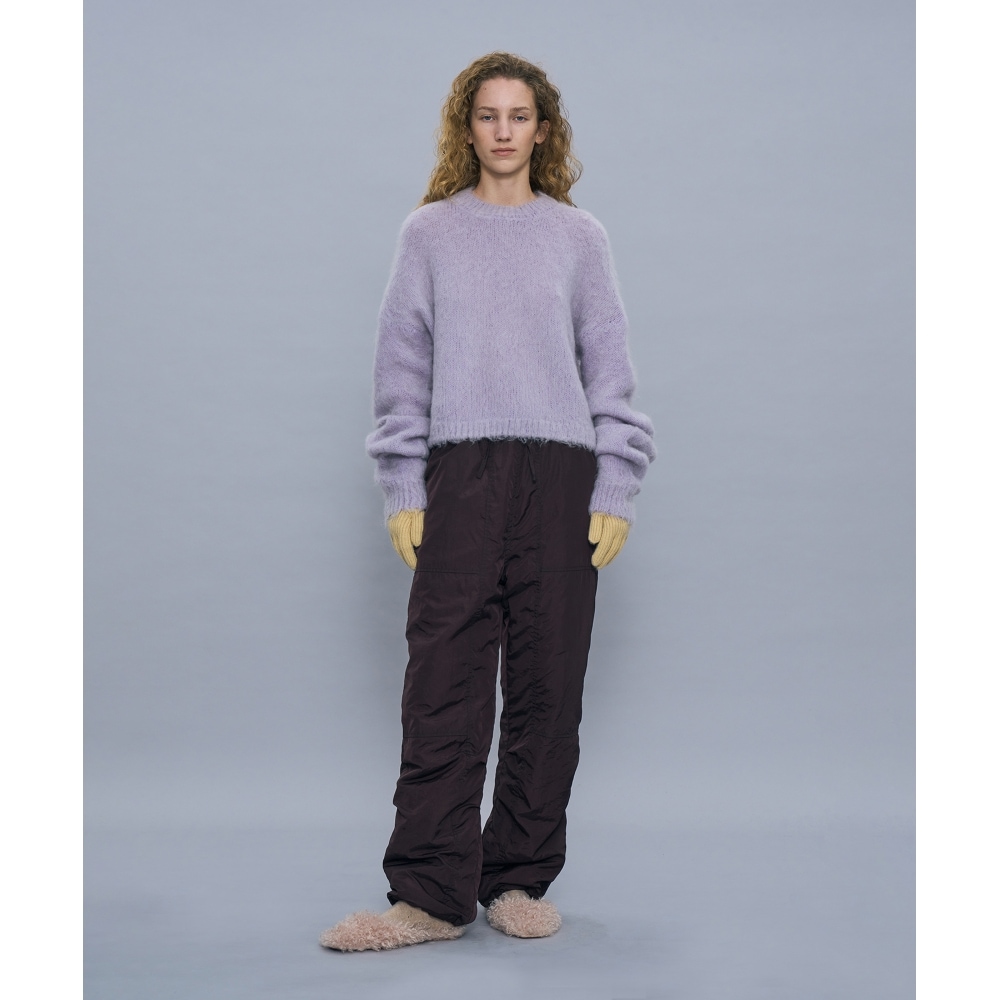 PARTIMENTO レディース 3M シンサレートパッド入りワークパンツ_ブラウン