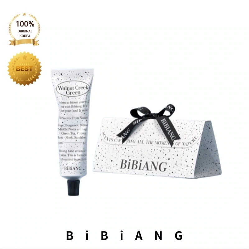 【公式正品】 BiBiang ビビアン ウォールナッツクリークグリーン パフューム ハンドクリーム