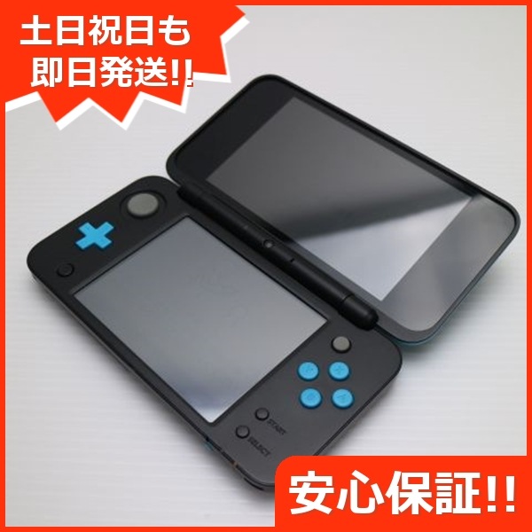 良品NEWニンテンドー2DS LL ブラック×ターコイズ 2DS NINTENDO 196