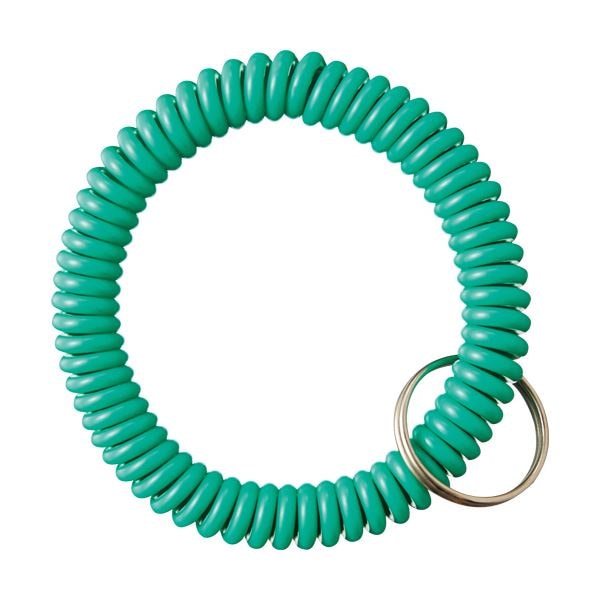 （まとめ） ティティメディカル キーリング 緑1個 [x30セット]