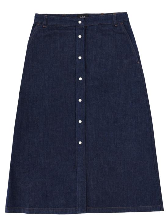 A.P.C. Women Skirts COHMJ F06506 IAI DENIM