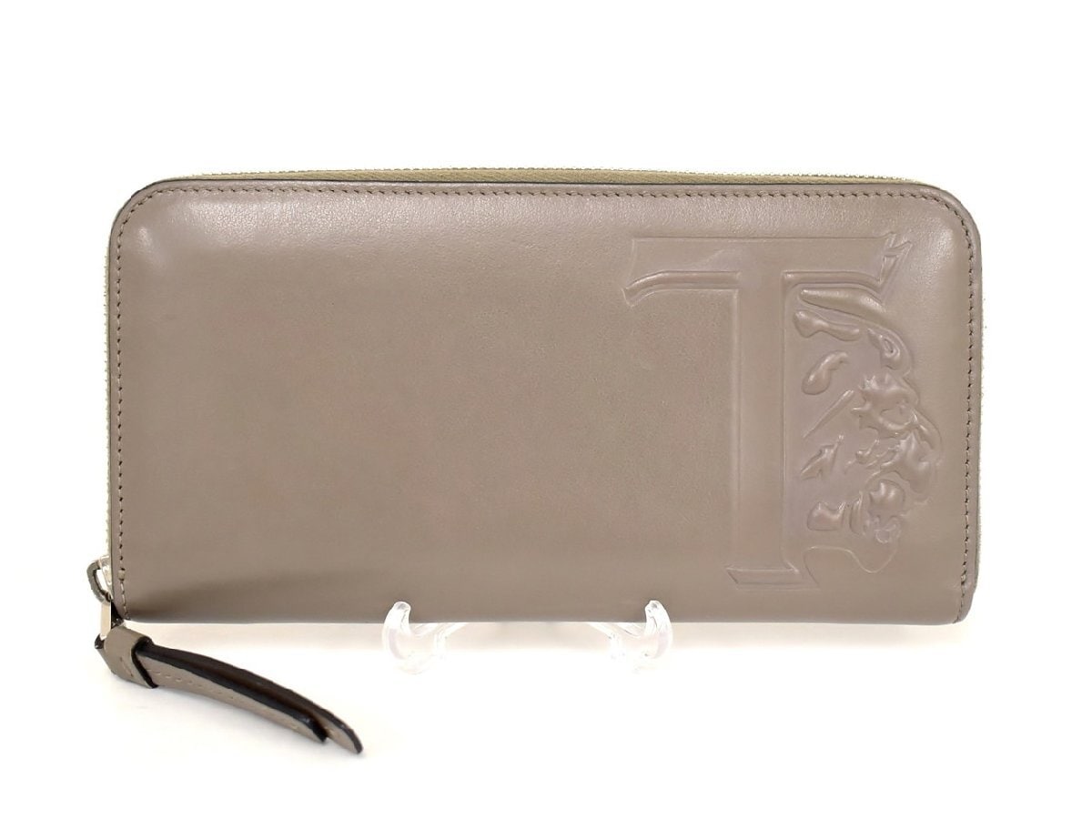 トッズ TODS 長財布 ラウンドファスナー 箱付き 2412LA021