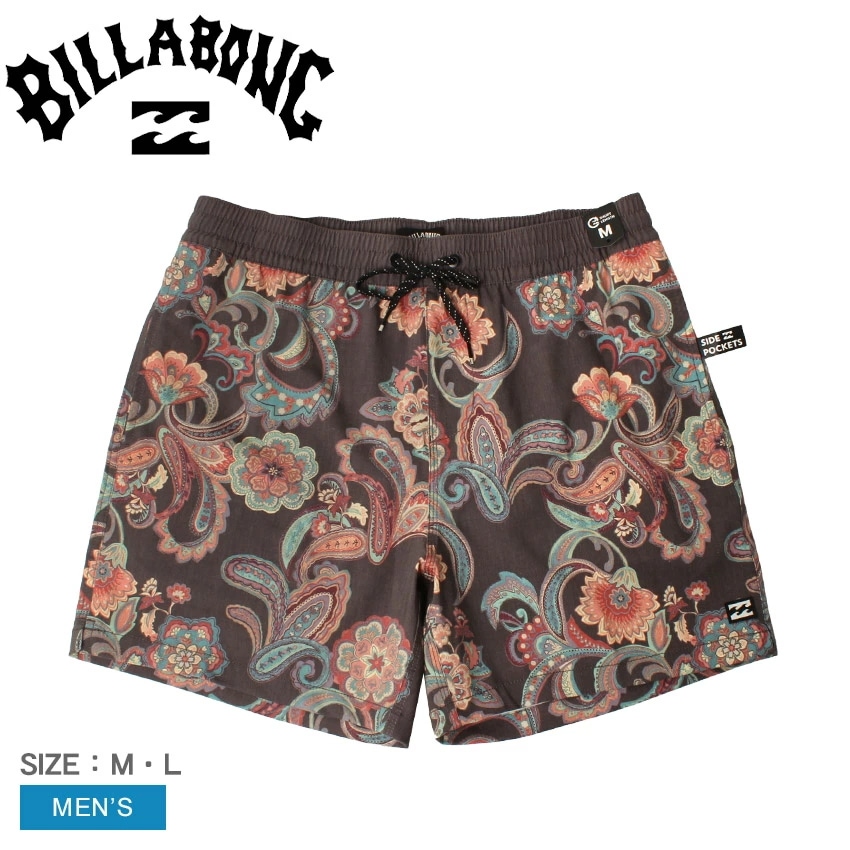 ボードパンツ メンズ GOOD TIMES LAYBACK マルチ BE01A512 ショートパンツ サーフトランクス ブランド 短パン ズボン 海水浴 ブランド 人気 ストリート アウトドア