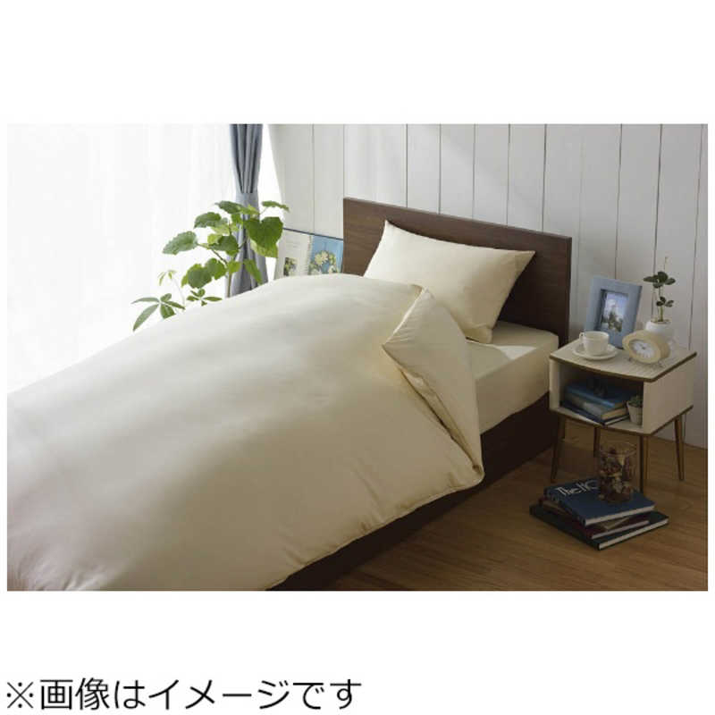 生毛工房　【敷ふとん専用 ワンタッチシーツ】スーピマ ダブルサイズ(綿100%/145×215cm/ベージュ)