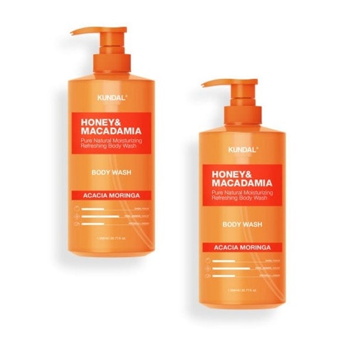 クンダルピュアボディウォッシュ アカシアモリンガ 1058ml x 2本 保湿 穏やかな香りとしっとりとした滑らかなボディケア