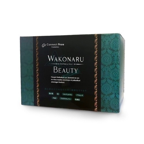 [国内正規品]コネクト・ポー ワコナルビューティー 100個 美容 健康 美 ボディメイク 桑 炭 マルチミネラル プラセンタ PQQ アスタキサンチン 乳酸菌 抹茶味
