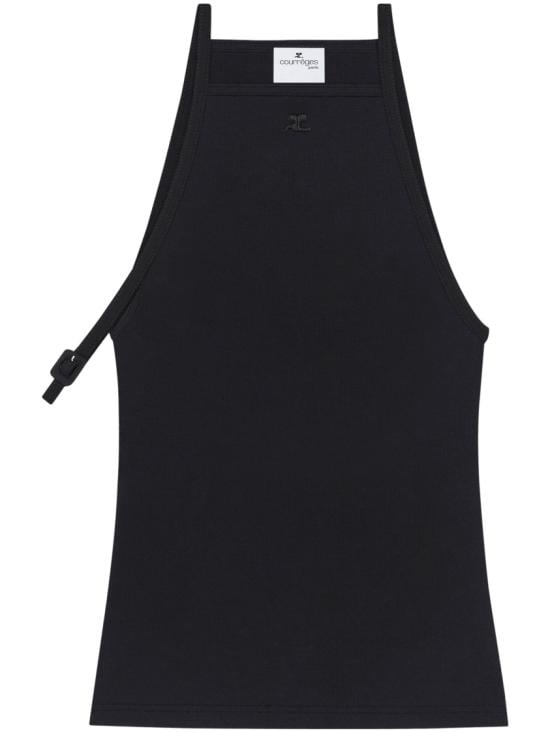 COURREGES Women Tops 226JDE164JS0285BLACK Black