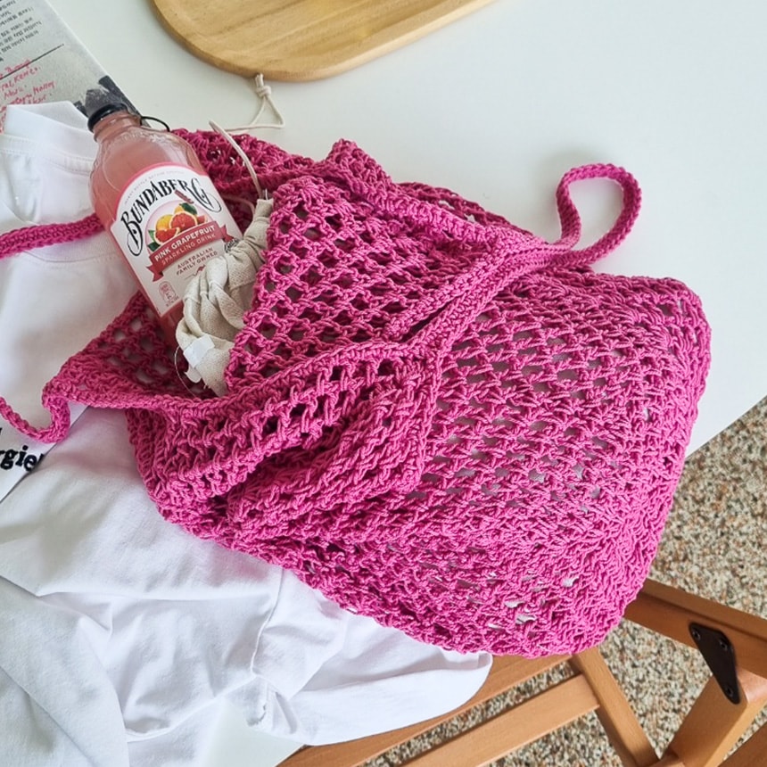 デュマ ニット ショルダーバッグ (pouch set)