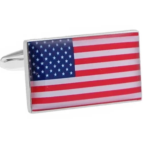 カフスボタン アメリカ 国旗 星条旗 カフス カフリンクス