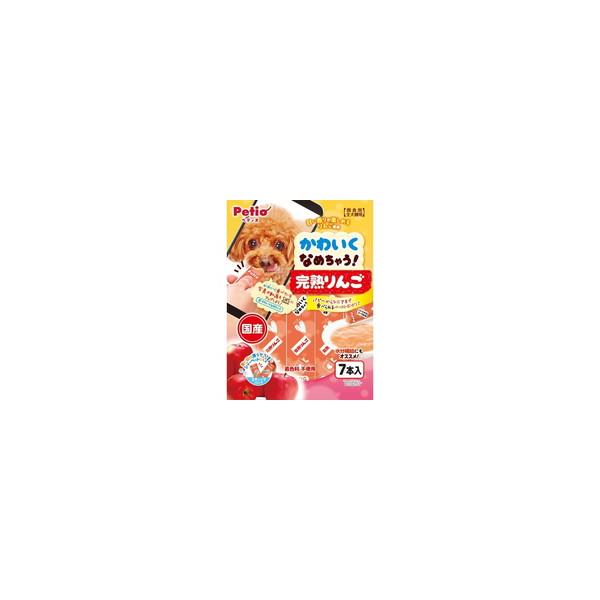 【1ケース】【お取り寄せ対象品】ペティオ かわいくなめちゃう！ 完熟りんご(7本入)[ペティオ(Petio)] *30個