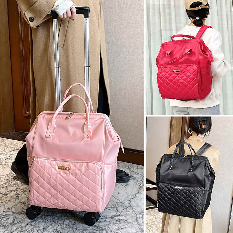 選んで正解！リュック リュックバッグ リュック キャリー ビジネス 2WAY 3WAY 機内持ち込み リュック ショッピングキャリー 360度回転 キャスター付き スーツケース メンズ レディース 軽