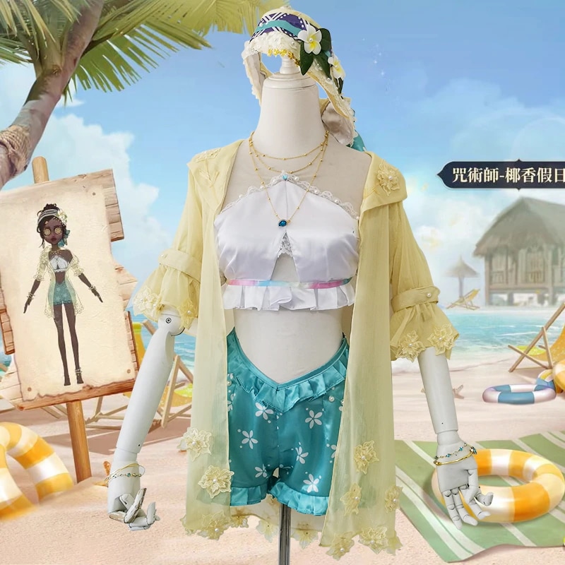 アイデンティティ V第五人格 魔術師 ココナッツの香り フェイクプレイキャラクター ゲーム衣装コスプレ