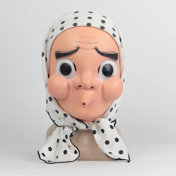 在庫品 鋼鐵塚蛍 マスク コスプレ道具　コスチューム ハロウィン 変装 仮装