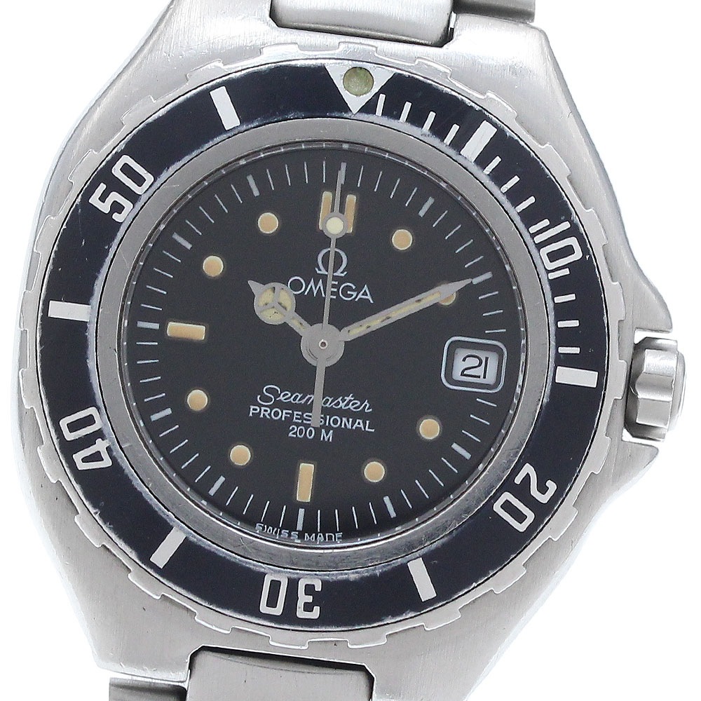 オメガ OMEGA シーマスター200 デイト クォーツ レディース _941320【中古】