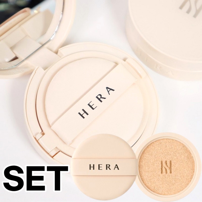 【2023 NEW】ラジエントグロークッション 15g (本品+レフィル) SET SPF40/PA++/ オプション選択 韓国コスメ フェイスメイク