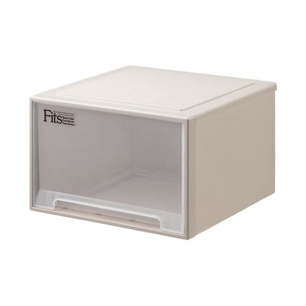 天馬 Fits フィッツケースワイドディープ W450D450H300mm カプチーノ 1個