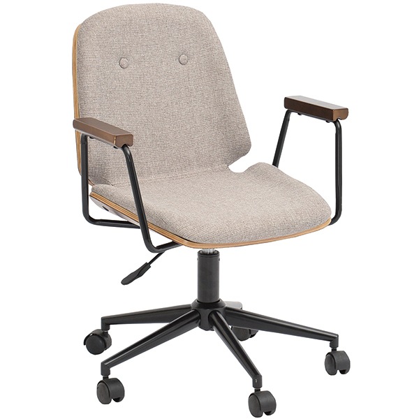 タマリビング ホームチェア ブロンコ BK-GY メーカー直送