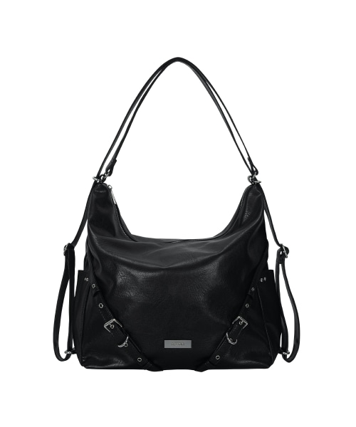 【AS"ON】 DAY DUAL BAG / BLACK ショルダーバッグ 正規品