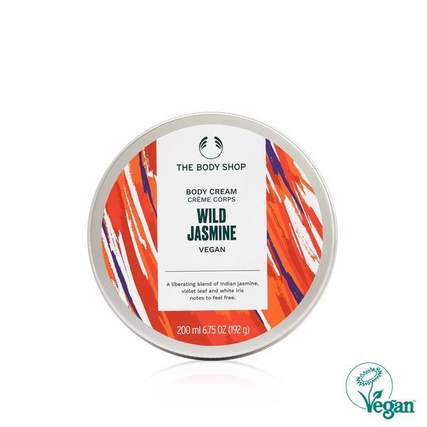 【The body shop】 Wild/Jasmine/Body/Cream/200ML