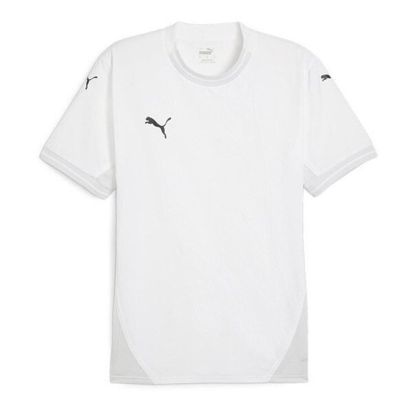 プーマ サッカーシャツ TEAMFINAL ゲームシャツ M 706359 04 プーマホワイト×プーマブラック×フェザー グレー